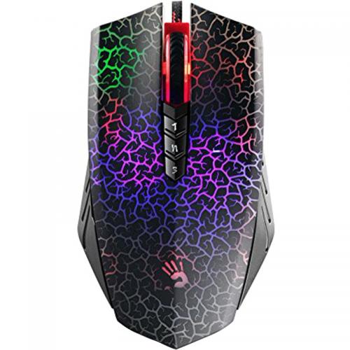 Mouse Optic A4Tech Bloody A70 Blazing, RGB LED, USB, Black