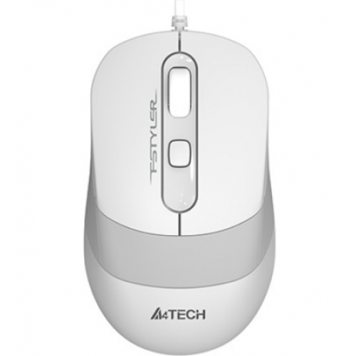 Mouse A4tech FM10, cu fir, alb