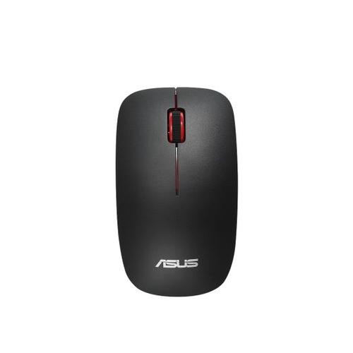 Mouse Optic Asus WT300, USB Wireless, Matte Black-Red