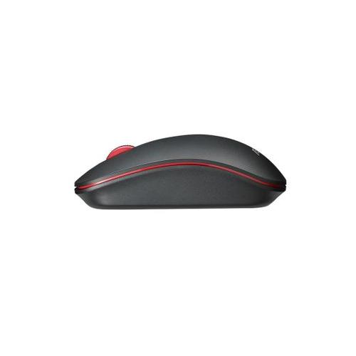 Mouse Optic Asus WT300, USB Wireless, Matte Black-Red