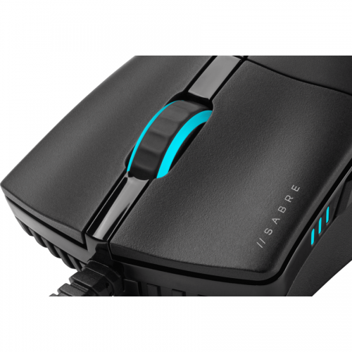 Mouse Optic Corsair SABRE RGB Pro, USB, Black