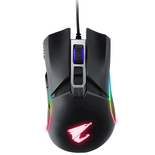 Mouse Gaming GIGABYTE AORUS M5 50~16000dpi with 50dpi increments (Default: 800/1200/1600/2400dpi)USB https://www.gigabyte.com/Mouse/AORUS-M5/sp#sp