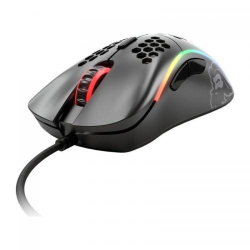 Mouse Optic Glorious PC Gaming Race Glorious Model D, USB, Matte Black