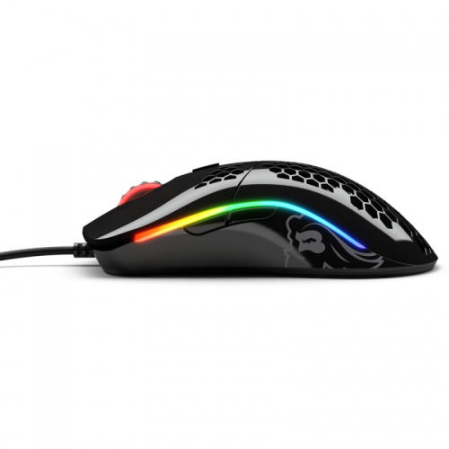 Mouse Optic Glorious PC Gaming Race Glorious Model O Minus, USB, Glossy Black