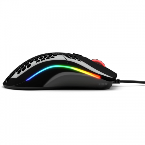 Mouse Optic Glorious PC Gaming Race Glorious Model O Minus, USB, Glossy Black