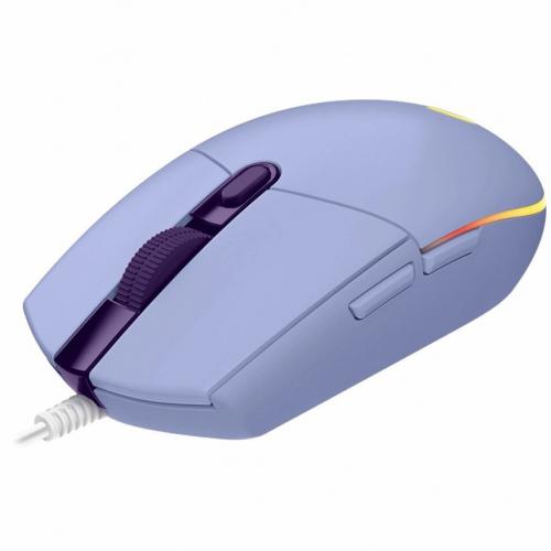 Mouse Optic Logitech G102 Lightsync, USB, Lilac