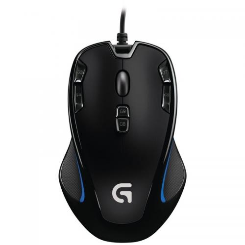 Mouse Optic Logitech G300S, RGB LED, USB, Black