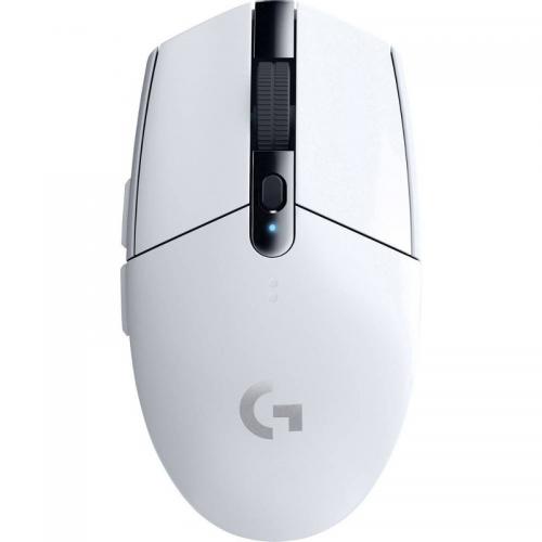 Mouse Optic Logitech G305 Lightspeed, USB Wireless, White