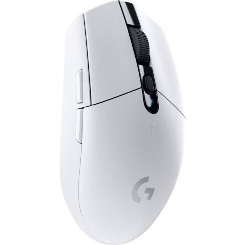 Mouse Optic Logitech G305 Lightspeed, USB Wireless, White