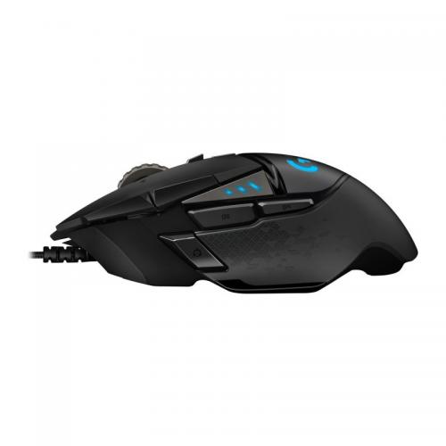 Mouse Optic Logitech G502, RGB LED, USB, Black