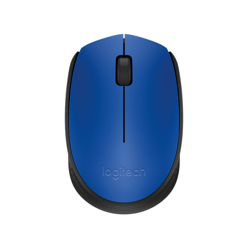 Mouse Logitech M171, wireless, rezolutie 1000 DPI, albastru