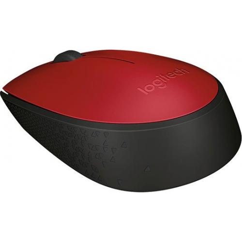 Mouse Optic Logitech M171, USB Wireless, Red