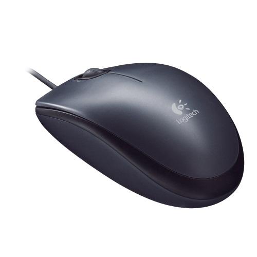 Mouse Optic Logitech M90, USB, Grey