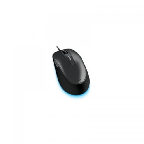 Mouse Microsoft Comfort 4500, wired, negru