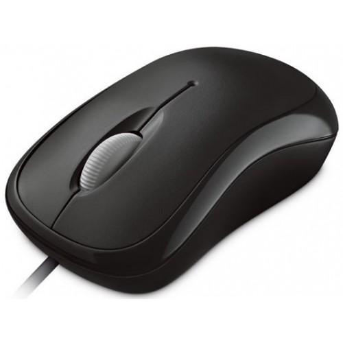 Mouse Microsoft Basic, Wired, Negru