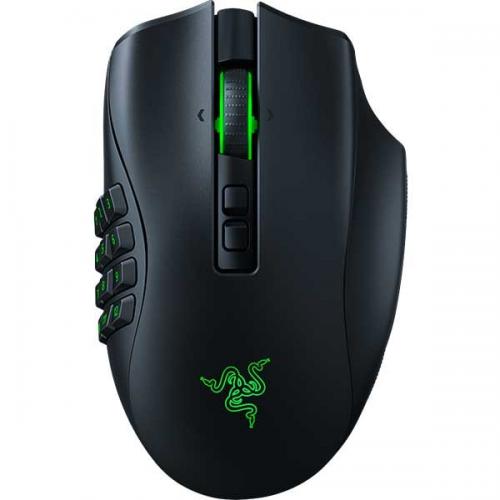 Mouse Optic Razer Naga Pro, RGB, USB Wireless, Black