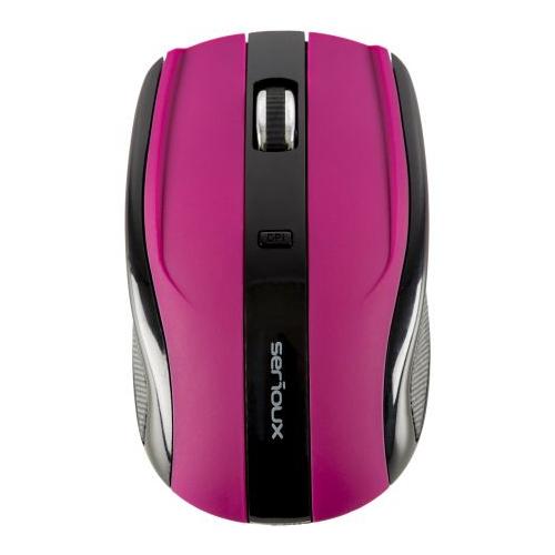 Mouse Optic Serioux Rainbow 400, USB Wireless, Purple
