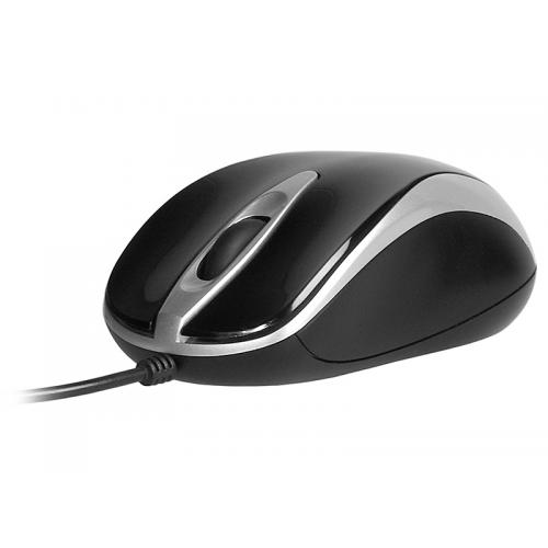 Mouse Optic Tracer Sonya Duo, USB, Black-Silver