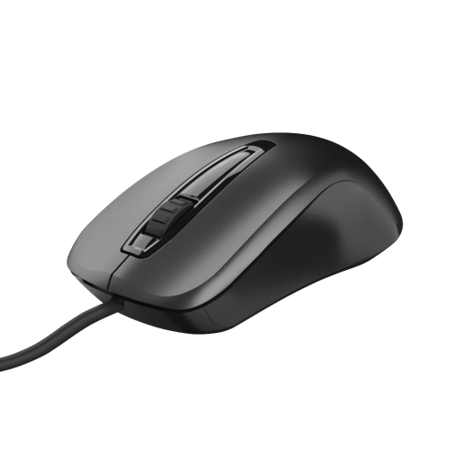Mouse Trust Carve, USB Mouse, negru