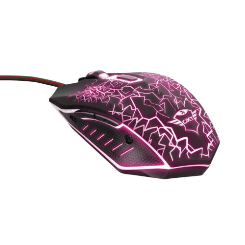 Mouse Optic Trust GXT 105 Izza, RGB LED, USB, Black