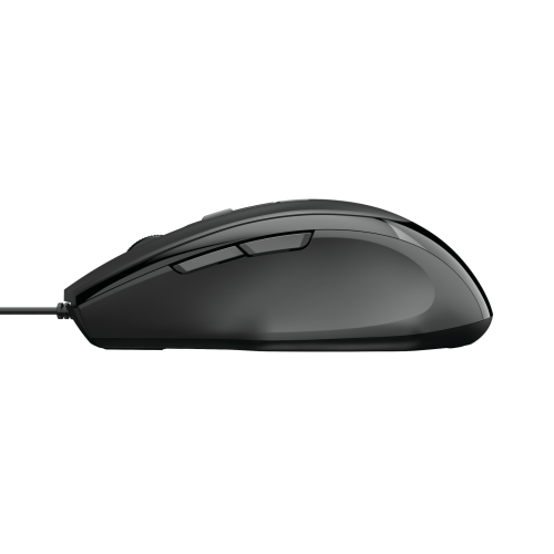 Mouse Optic Trust Voca Comfort, USB, Black