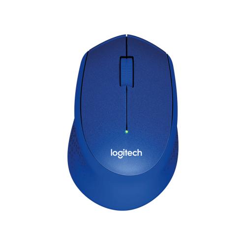 Mouse Optical Logitech M330 Silent Plus, USB Wireless, Blue