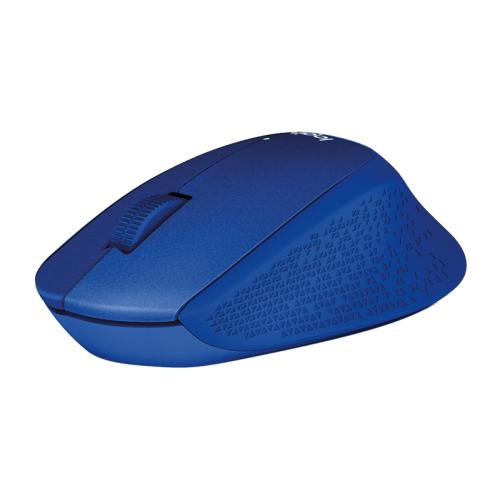 Mouse Optical Logitech M330 Silent Plus, USB Wireless, Blue