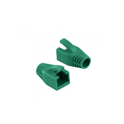 Manson mufa Logilink MP0035, RJ-45, Cat6, 8 mm, Green, 50 bucati