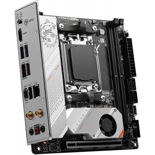 Placa de baza MSI MPG B650I EDGE WIFI, AMD B650, Socket AM5, mITX