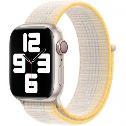 Curea SmartWatch Apple Starlight Sport Loop, 41mm, Beige