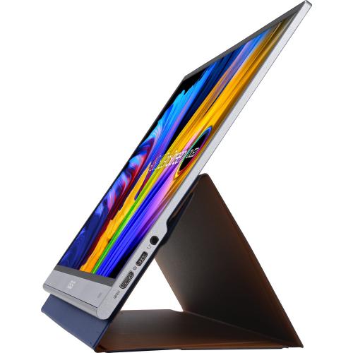 Monitor OLED Portabil ASUS ZenScreen MQ16AH, 15.6inch, 1920x1080, 1ms GTG, Black-Grey