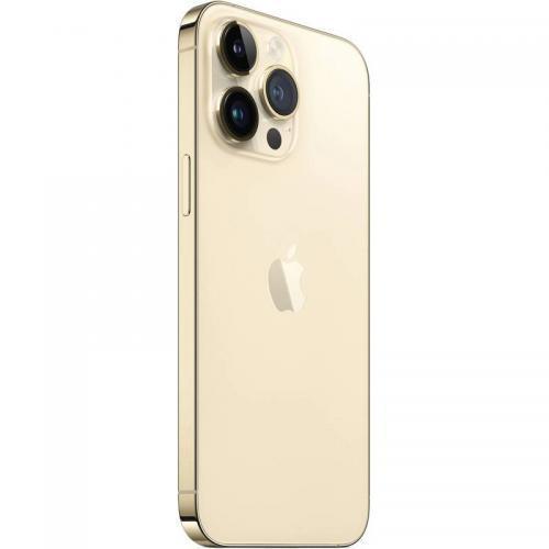 Telefon Mobil Apple iPhone 14 Pro, Dual SIM Hybrid, 512GB, 6GB RAM, 5G, Gold