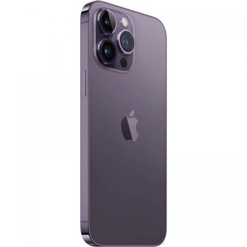 Telefon Mobil Apple iPhone 14 Pro Max, Dual SIM Hybrid, 256GB, 6GB RAM, 5G, Deep Purple