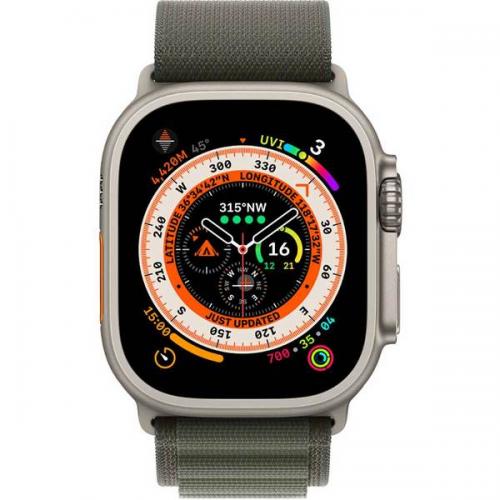 Curea SmartWatch Apple Alpine Loop Medium, 49mm, Green