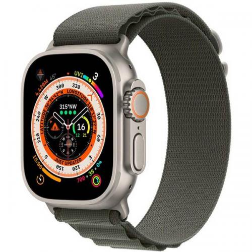 Curea SmartWatch Apple Alpine Loop Medium, 49mm, Green