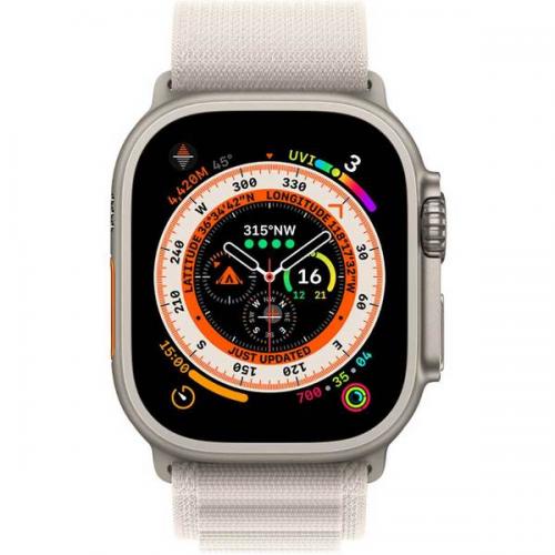 Curea SmartWatch Apple Starlight Alpine Loop Large, 49mm, Beige