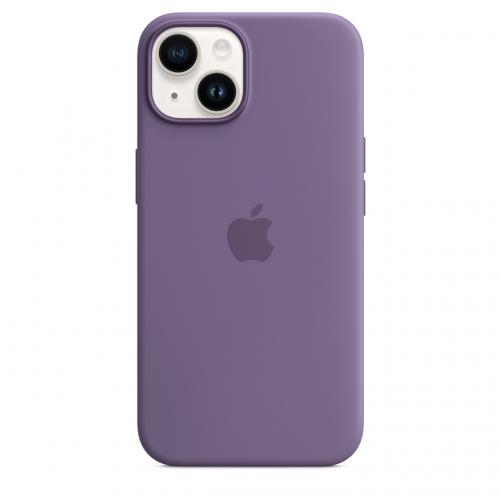 Protectie pentru spate Apple with MagSafe pentru iPhone 14, Iris