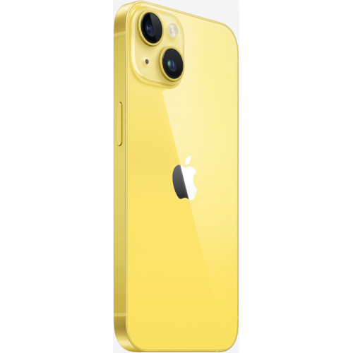 Telefon Mobil Apple iPhone 14, Dual SIM Hybrid, 128GB, 6GB RAM, 5G, Yellow