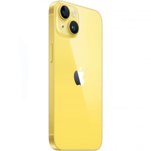 Telefon Mobil Apple iPhone 14, Dual SIM Hybrid, 256GB, 6GB RAM, 5G, Yellow
