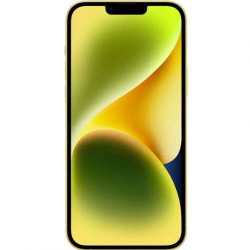 Telefon Mobil Apple iPhone 14 Plus, Dual SIM Hybrid, 128GB, 6GB RAM, 5G, Yellow