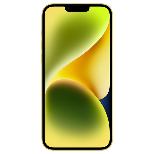 Telefon Mobil Apple iPhone 14 Plus, Dual SIM Hybrid, 512GB, 6GB RAM, 5G, Yellow