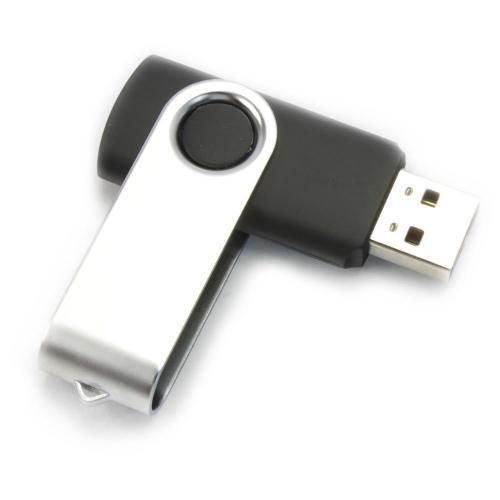 Stick memorie MediaRange MR907NTRL 4GB, USB 2.0, Black-Silver, Bulk