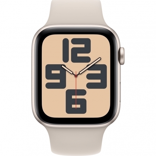 Smartwatch Apple Watch SE 2 (2023) Aluminium, 1.78inch, Curea Silicon M/L, Starlight - Starlight