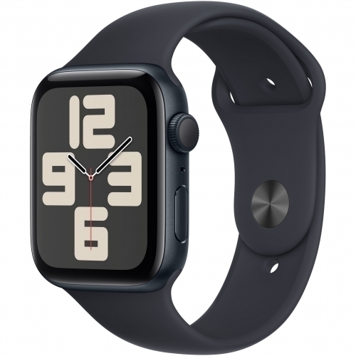 Smartwatch Apple Watch SE 2 (2023) Aluminium, 1.78inch, Curea Silicon S/M, Midnight - Midnight