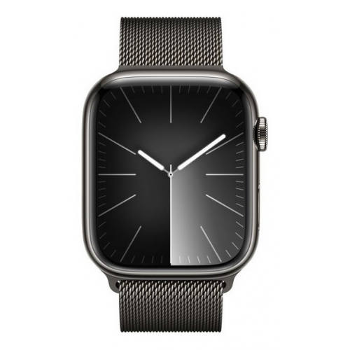 Smartwatch Apple Watch Series 9 Stainless Steel, 1.69inch, 4G, Curea Metal, Graphite-Milanese Loop
