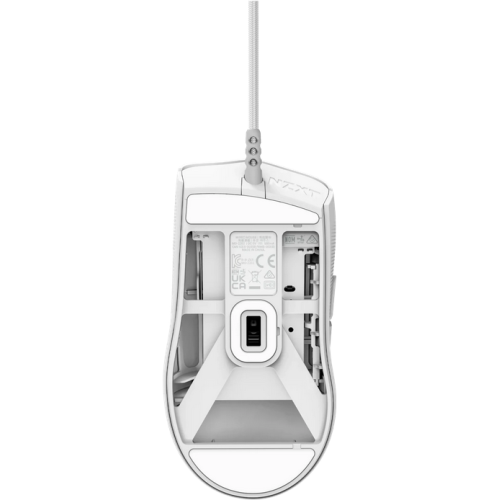 Mouse Optic NZXT Lift 2 Ergo, USB, White