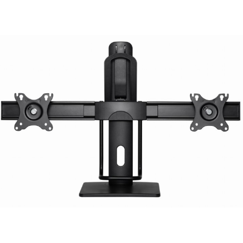 Stand monitor Gembird MS-D2-01, 17 - 27 inch, Black