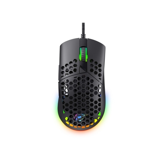 Mouse Optic Havit MS1036, RGB LED, USB, Black