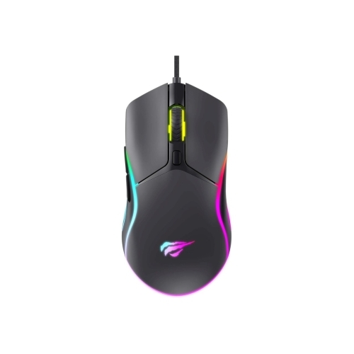 Mouse Optic Havit MS1038, RGB LED, USB, Black