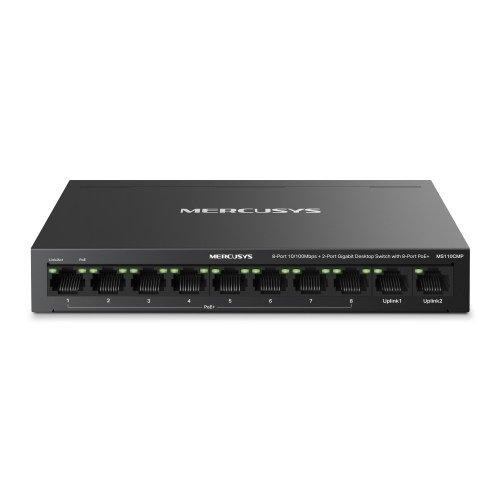 Switch Mercusys MS110CMP, 8 porturi, PoE+